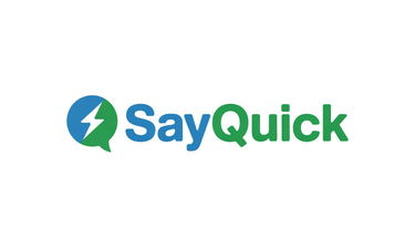 SayQuick.com - Creative brandable domain for sale