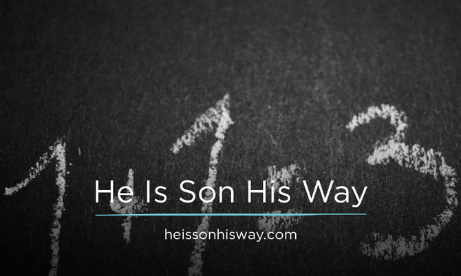 HeIsSonHisWay.com