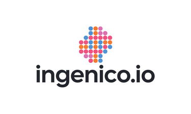 Ingenico.io - Creative brandable domain for sale
