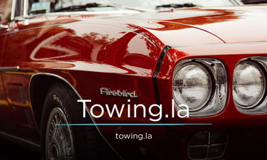 Towing.la - Creative brandable domain for sale