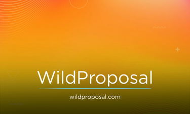 WildProposal.com - Creative brandable domain for sale
