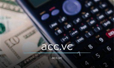 ACC.vc - Creative brandable domain for sale