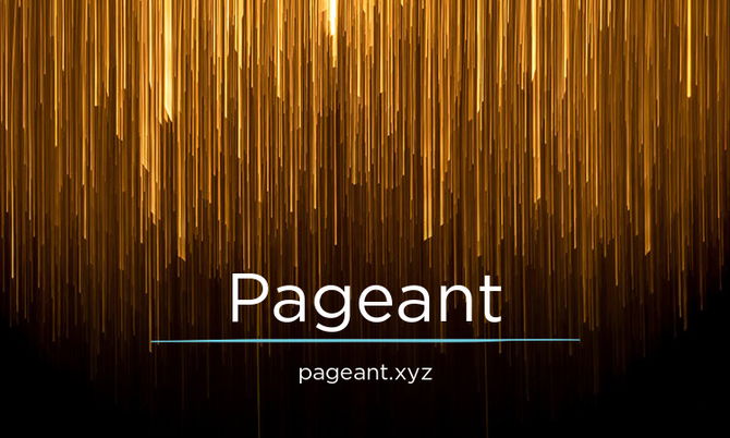 Pageant.xyz