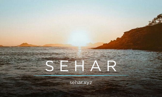 Sehar.xyz