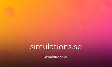 Simulations.se - Creative brandable domain for sale
