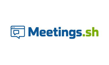Meetings.sh - Creative brandable domain for sale