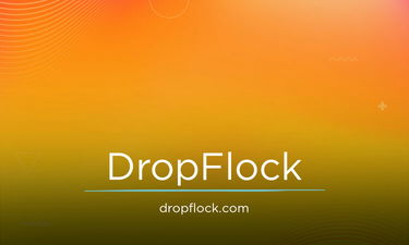 DropFlock.com - Creative brandable domain for sale