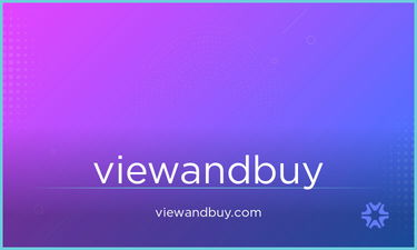 ViewAndBuy.com - Creative brandable domain for sale