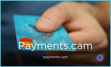 Payments.cam - Creative brandable domain for sale