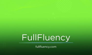 FullFluency.com - Creative brandable domain for sale