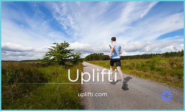 Uplifti.com - Creative brandable domain for sale