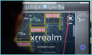XRRealm.com - Creative brandable domain for sale