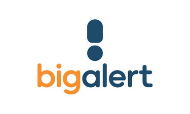 BigAlert.com - Creative brandable domain for sale