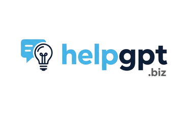 HelpGPT.biz - Creative brandable domain for sale