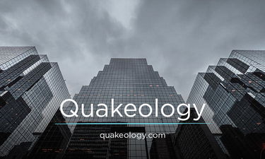 Quakeology.com - Creative brandable domain for sale