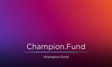 Champion.Fund - Creative brandable domain for sale