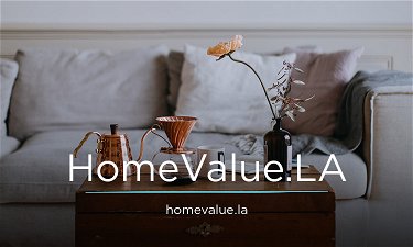 HomeValue.LA - Creative brandable domain for sale