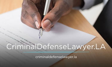 CriminalDefenseLawyer.LA - Creative brandable domain for sale