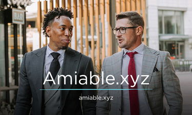 Amiable.xyz - Creative brandable domain for sale