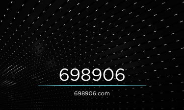 698906.com - Creative brandable domain for sale