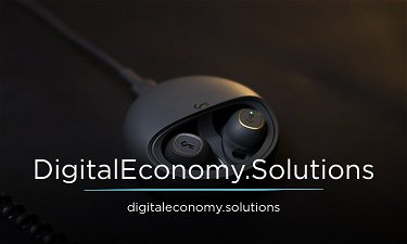 DigitalEconomy.Solutions - Creative brandable domain for sale