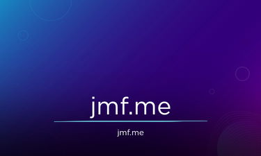 Jmf.me - Creative brandable domain for sale