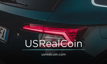 USRealCoin.com - Creative brandable domain for sale