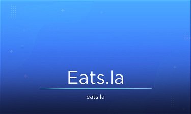 Eats.la - Creative brandable domain for sale