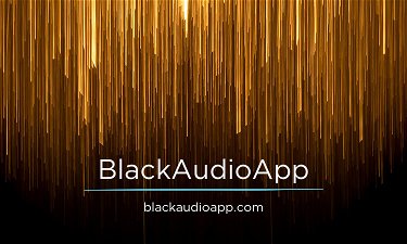 BlackAudioApp.com - Creative brandable domain for sale