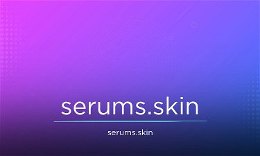 Serums.skin - Creative brandable domain for sale