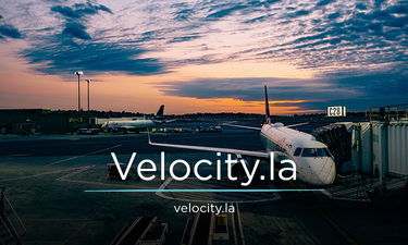 Velocity.la - Creative brandable domain for sale