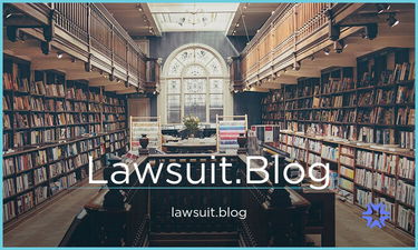 Lawsuit.Blog - Creative brandable domain for sale