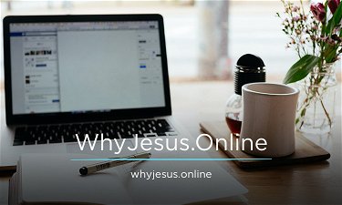 WhyJesus.Online - Creative brandable domain for sale