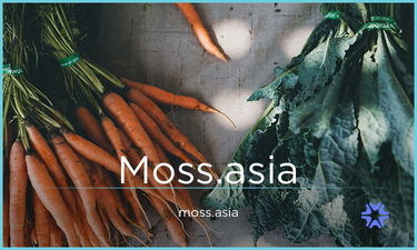 Moss.asia - Creative brandable domain for sale