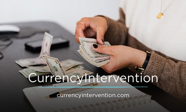 CurrencyIntervention.com - Creative brandable domain for sale