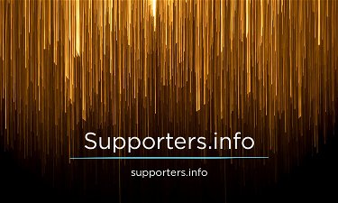 Supporters.Info - Creative brandable domain for sale