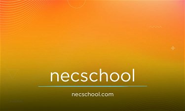 NECSchool.com - Creative brandable domain for sale