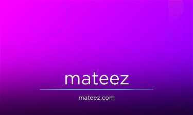 Mateez.com - Creative brandable domain for sale