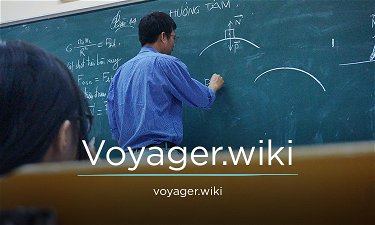 Voyager.Wiki - Creative brandable domain for sale
