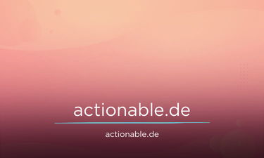 Actionable.de