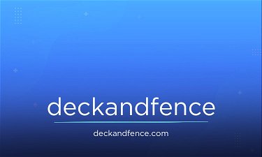 DeckAndFence.com - Creative brandable domain for sale