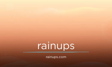 RainUps.com - Creative brandable domain for sale