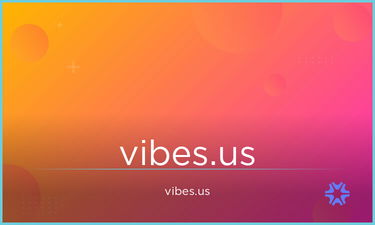 Vibes.us - Creative brandable domain for sale