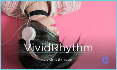 VividRhythm.com - Creative brandable domain for sale