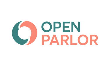 OpenParlor.com - Creative brandable domain for sale