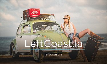 LeftCoast.la - Creative brandable domain for sale