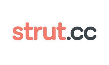 Strut.cc - Creative brandable domain for sale