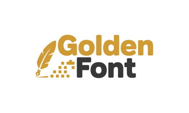 goldenfont.com Logo