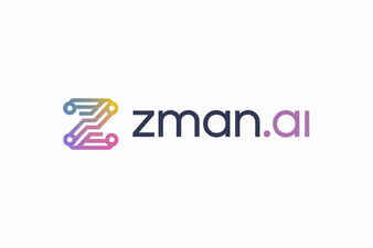 Zman.AI - Creative brandable domain for sale