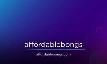 AffordableBongs.com - Creative brandable domain for sale